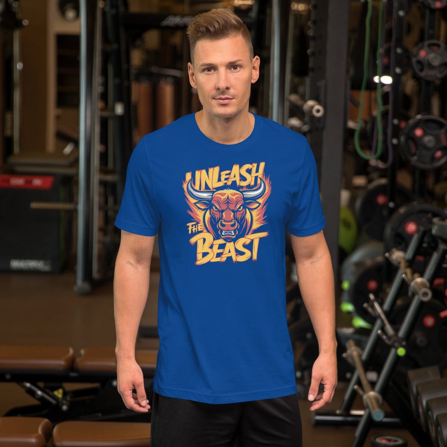 Padres Mágicos Azul real claro / S Camiseta "Desata la Bestia" de algodón suave - Para Bestias Pardas