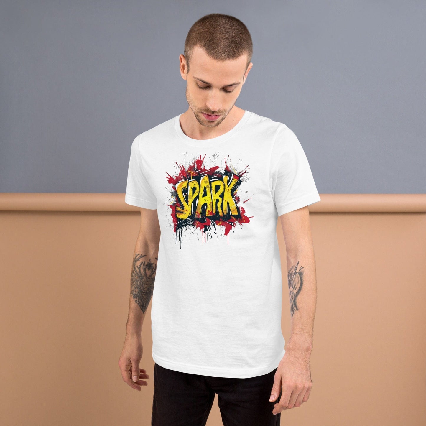 Padres Mágicos Camiseta "Grafiti Spark" - Estilo y Energía Urbana