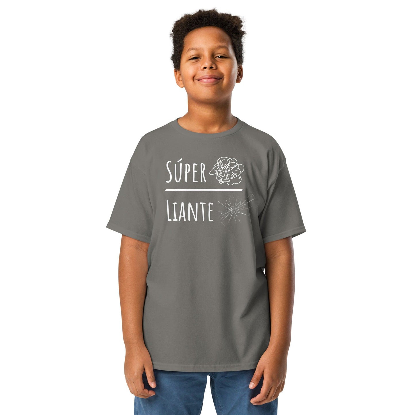 Padres Mágicos Carbón / XS Camiseta Padre e Hijo "Reparador y Liante" - Versión Hijo/a