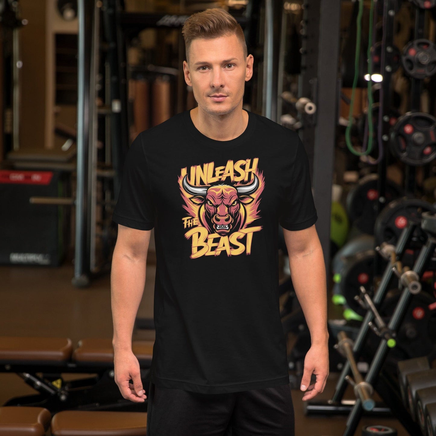 Padres Mágicos Negro / S Camiseta "Desata la Bestia" de algodón suave - Para Bestias Pardas