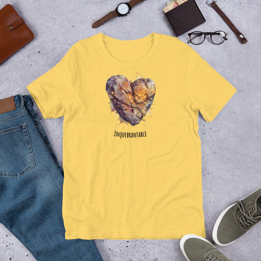 Padres Mágicos Amarillo / S Camiseta "Inquebrantable" - Para Resilentes