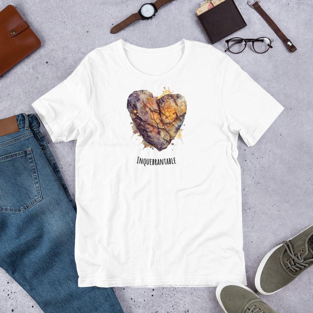 Padres Mágicos Blanco / S Camiseta "Inquebrantable" - Para Resilentes