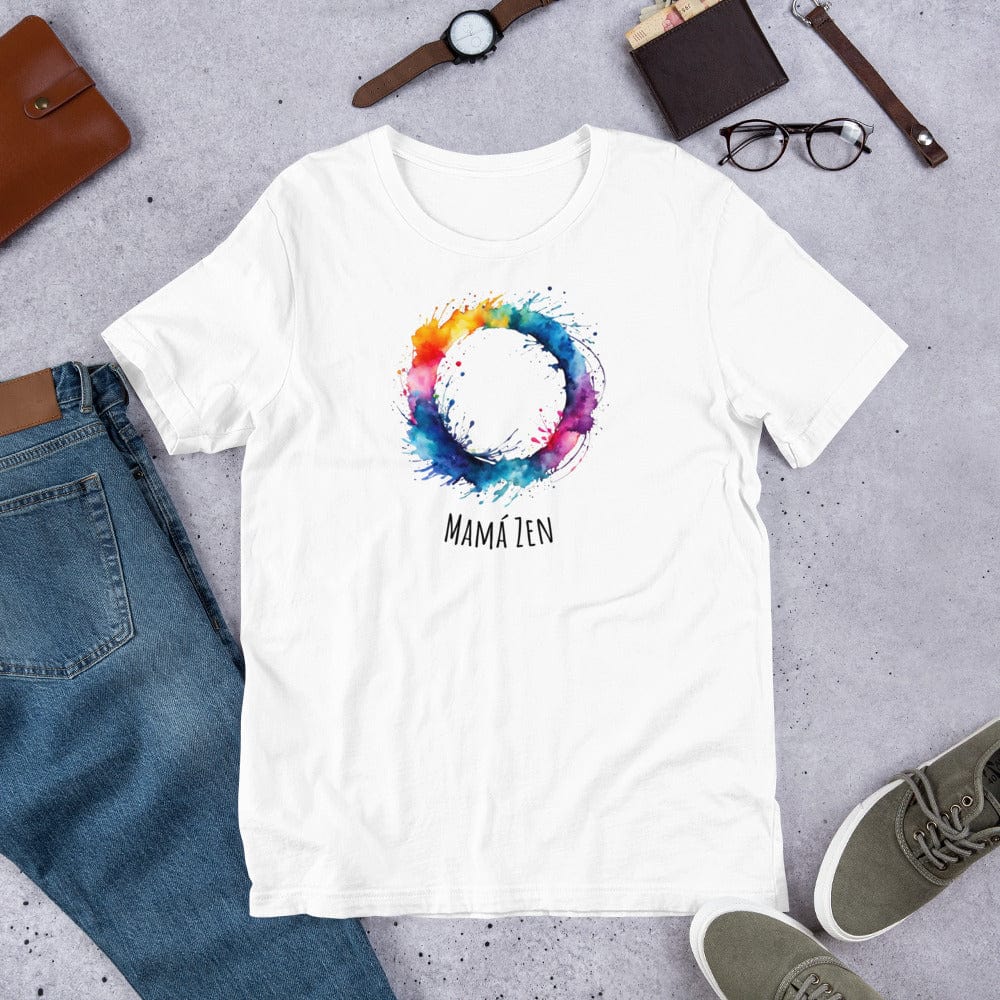 Padres Mágicos Blanco / S Camiseta Mamá Zen - Para Amantes del Bienestar