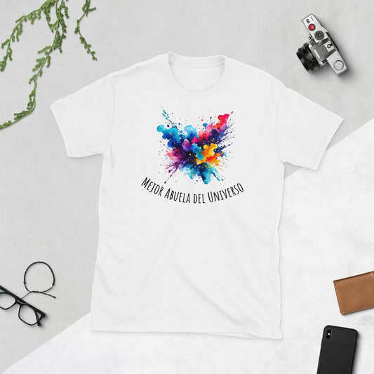 Padres Mágicos Blanco / S Camiseta "Mejor Abuela del Universo" - Para Abuelas Extraordinarias