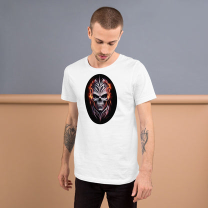 Padres Mágicos Camiseta "Calavera Infernal" de algodón suave