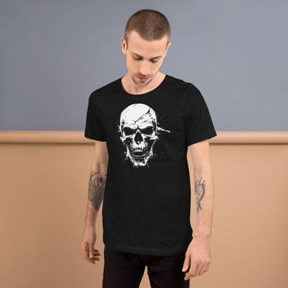 Padres Mágicos Camiseta con Diseño de Calavera Intimidante - Estilo Impactante y Oscuro