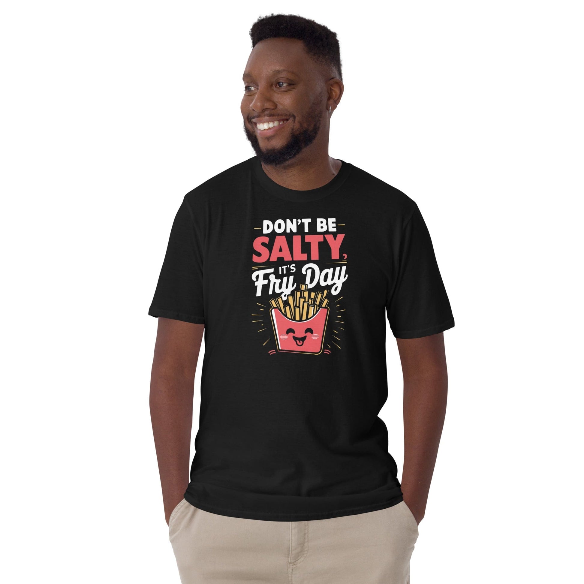 Padres Mágicos Camiseta Don't Be Salty, It's Fry Day - Diseño Divertido y Alegre