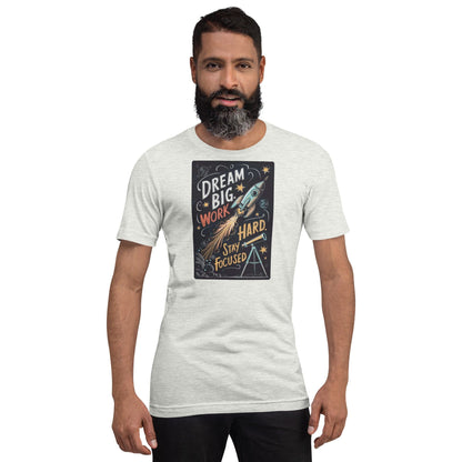 Padres Mágicos Camiseta "Sueña en Grande" de algodón suave - Para los que buscan inspiración y motivación