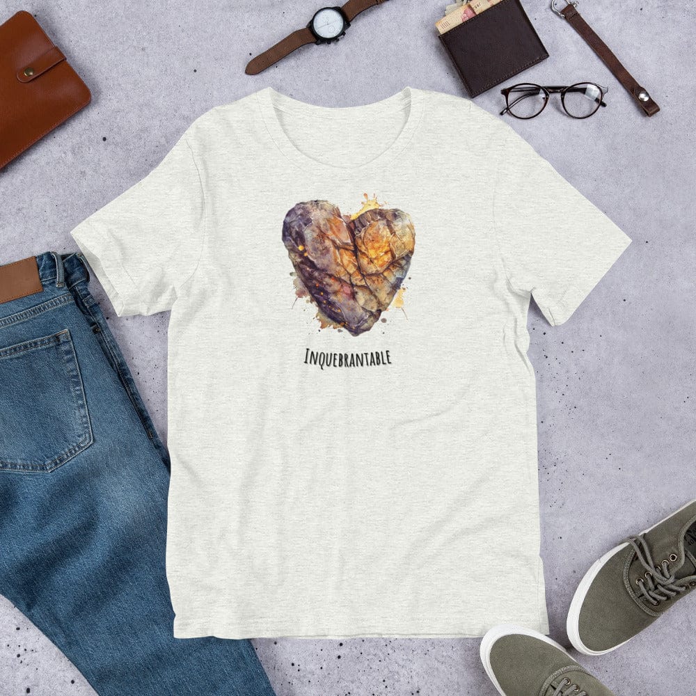 Padres Mágicos Ceniza / S Camiseta "Inquebrantable" - Para Resilentes