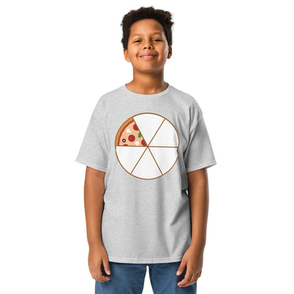 Padres Mágicos Gris deportivo / XS Camiseta Padre e Hijo/a "Pizza" - Versión Hijo/a