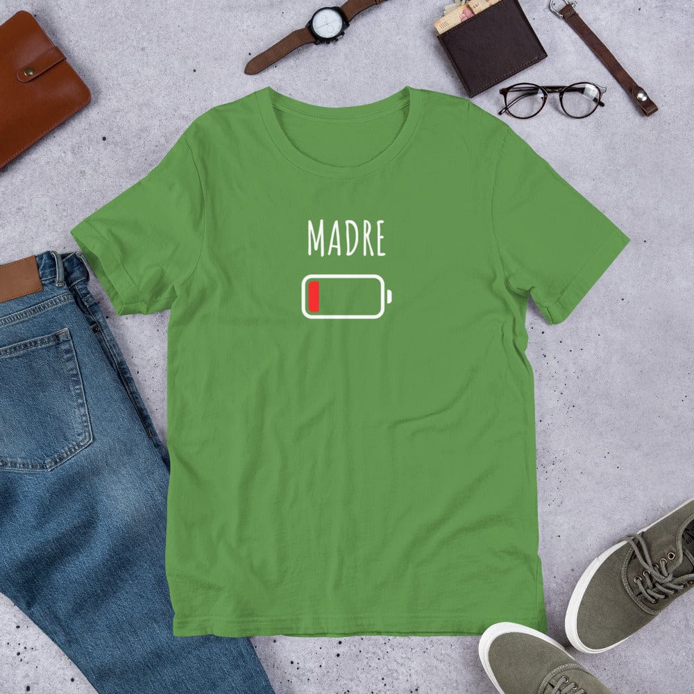 Padres Mágicos Hoja / S Camiseta Madre Batería Baja - Regalo Divertido para Madres