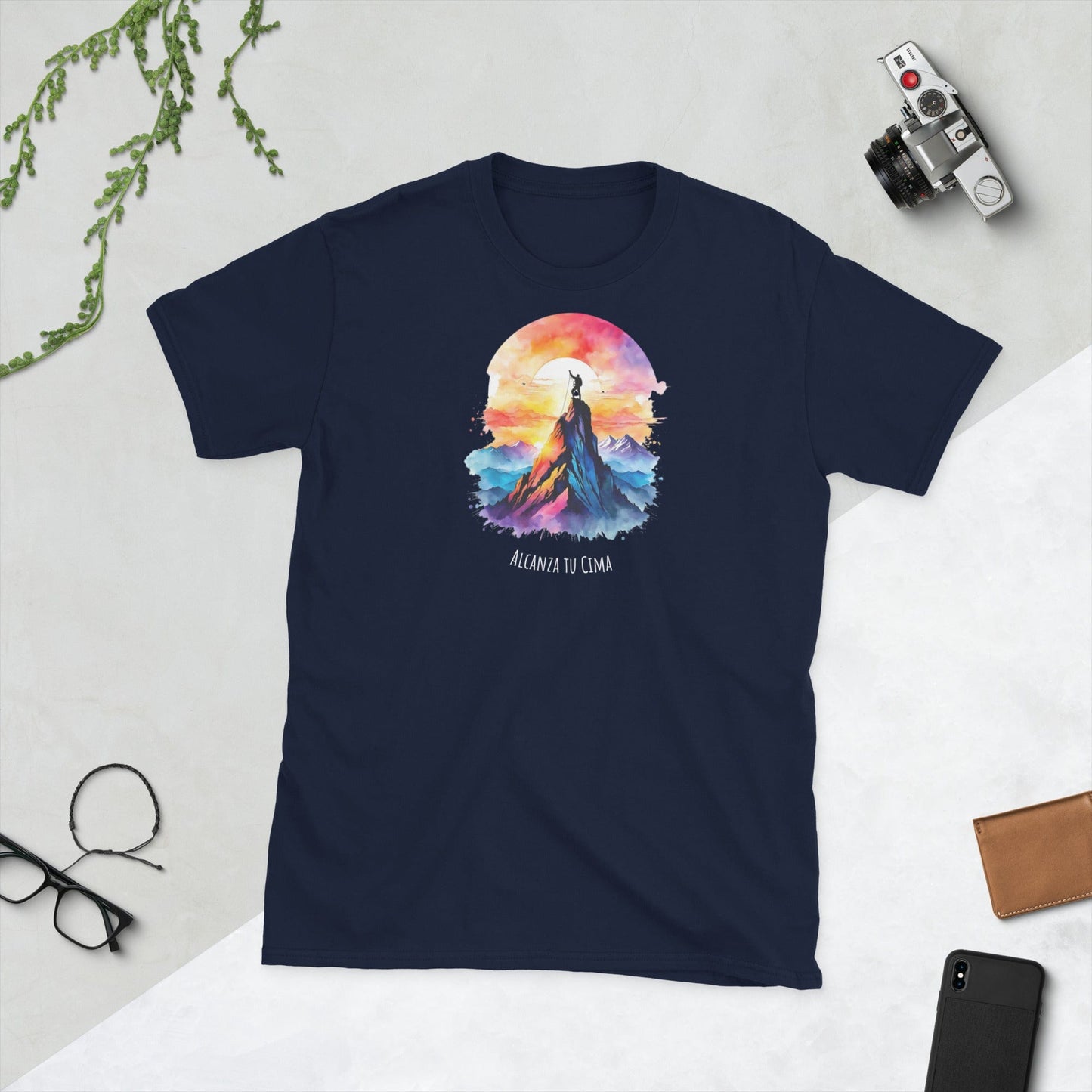 Padres Mágicos Marino / S Camiseta "Alcanza Tu Cima" - Para Aventureros