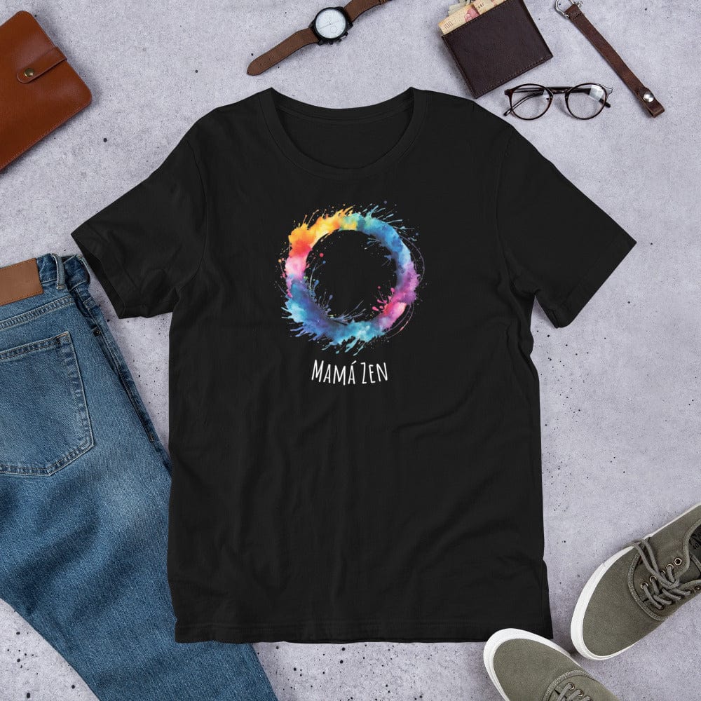 Padres Mágicos Negro / S Camiseta Mamá Zen - Para Amantes del Bienestar