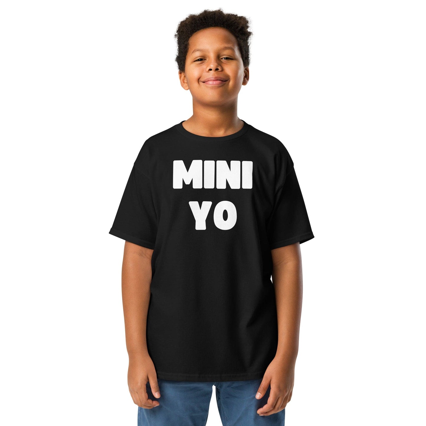 Padres Mágicos Negro / XS Camiseta Padre e Hijo "Mini Yo"