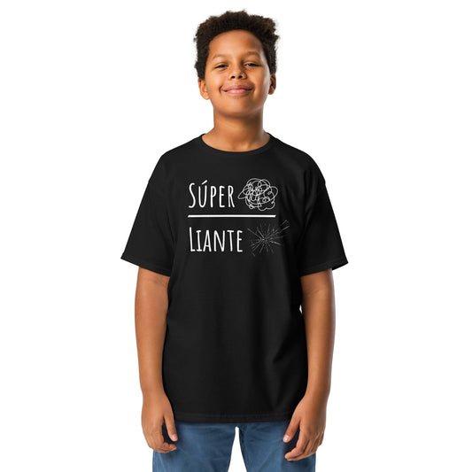 Padres Mágicos Negro / XS Camiseta Padre e Hijo "Reparador y Liante" - Versión Hijo/a