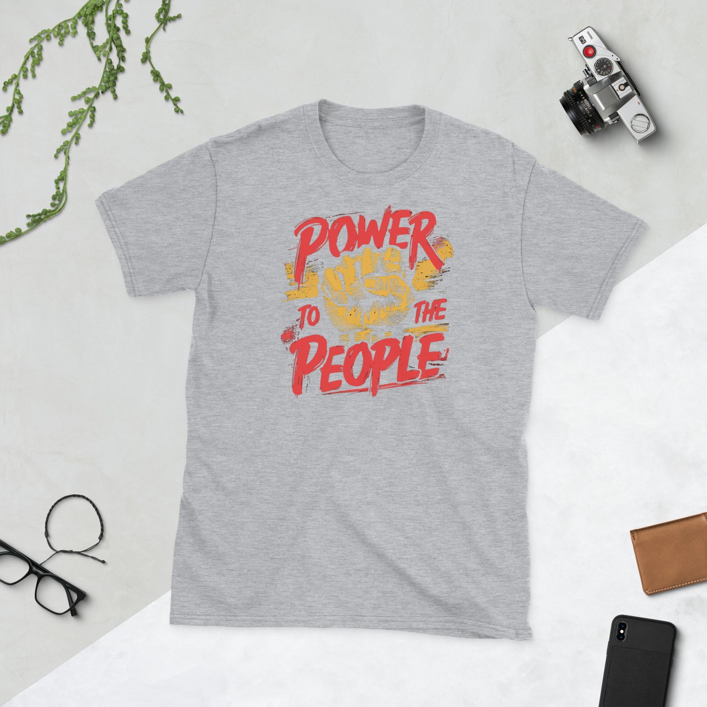 Camiseta Power to the People - Diseño Inspirador y Rebelde